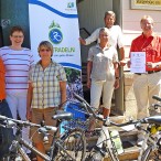 Das Bad Lauterberger Team mit Thomas Gans (r.) bei der Siegerehrung