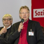 Göttingens OB Rolf-Georg Köhler und Bad Lauterbergs BM Dr. Thomas Gans  - Foto: K.H.Bleß