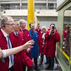 Im Werk I erläuterte Sebastian Wilfert die Produktion.