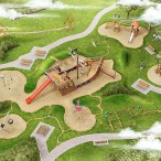 So könnte ein solcher Traumspielpark aussehen  -- - -  Grafik: radio ffn
