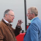 Ministerpräsident Weil und Bürgemeister Dr. Gans im Gespräch