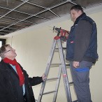 Gespräch mit einem Handwerker
