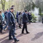 Im Kurpark informierte Dr. Thomas Gans über Bad Lauterberg