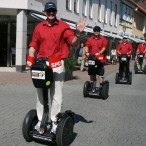 Die Tour begann und endete mit der traditionellen Fahrt durch die Hauptstrasse.