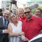 Eine persönliche Begegnung mit Martin Schulz - festgehalten auf einem Foto