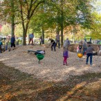 Wie ein Ameisenhaufen im Kurpark