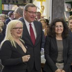 Susanne Kinne, Dietrich zu Klampen und Kulturministerin Gabriele Heinen-Kljajić