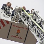 Wenn man nicht im Einsatz ist, kann man die Aussicht genießen.