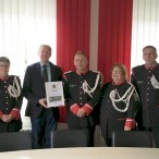 Die offizielle Übernahme der Schirmherrschaft mit dem Vorstand des Musikcorps Marchinpower