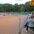 Jubiläum beim TC Barbis, Show-Match der Aktiven