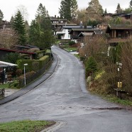 Die Abzweigung des Fuchsweges von der Straße Am Bühberg   ---    --- Fotos: K.H.Bleß