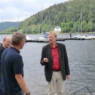 Tag des offenen Steges, vlnr: Jens Gebhardt, Maik Knappe, Dr. Thomas Gans