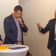 Thomas Gans engagiert (r.) für das Vitamar in Richtung Geschäftsführer Stefffen Ahrenhold und Kornelia Stitz   ---   --- Fotos: K.H.Bleß